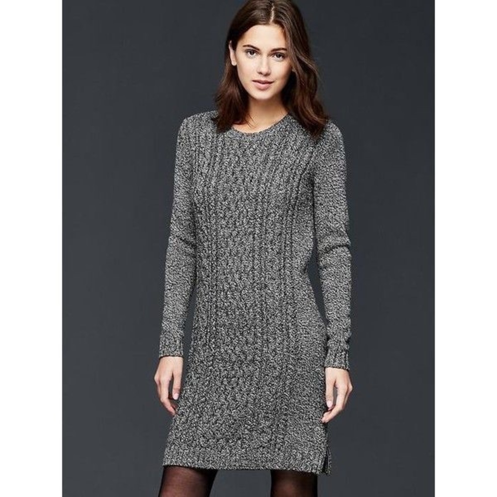 Gap Cable knit sweater dress